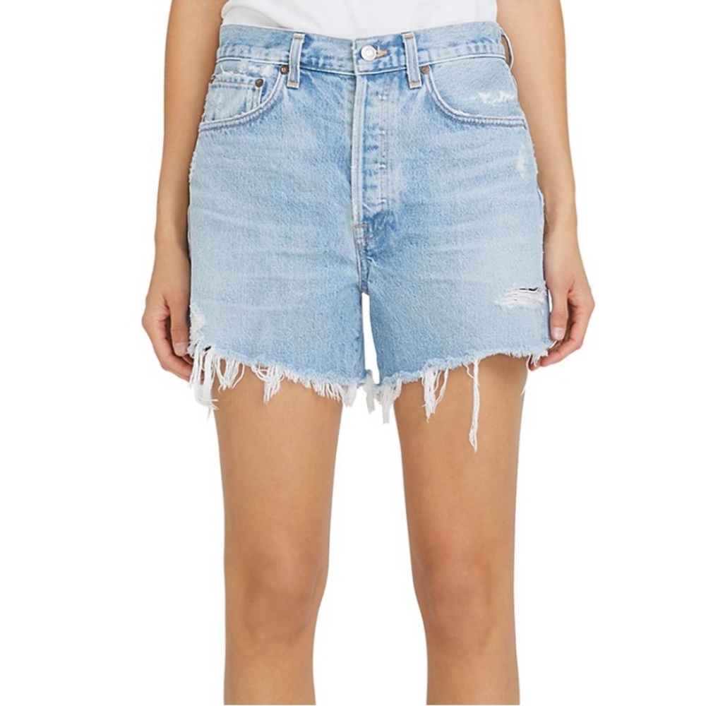NWT Agolde Parker Long Short in Swapmeet size 27